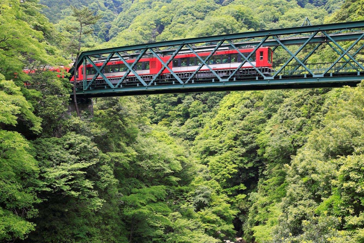 Hakone Tozan Railway ZEKKEI Japan