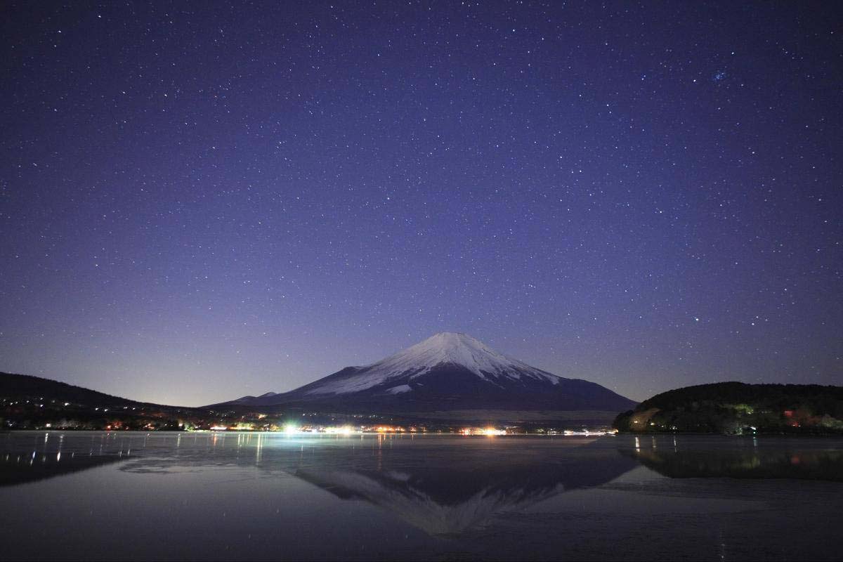 富士山山中湖-图库-五毛网