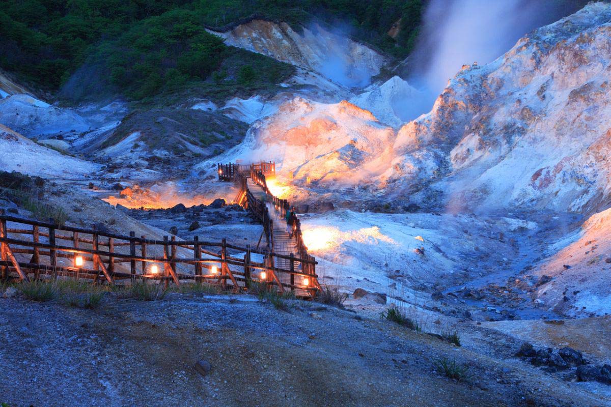 登别地狱谷的景点|绝景日本